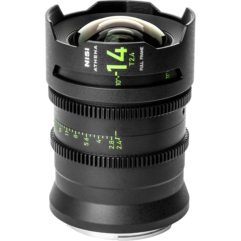 NiSi CINE Objektiv Athena Prime 14mm T2.4 FUJI G-Fattning NiSi Cine Lens Athena Prime 14mm T24 Fuji G Mount 1 d4811897