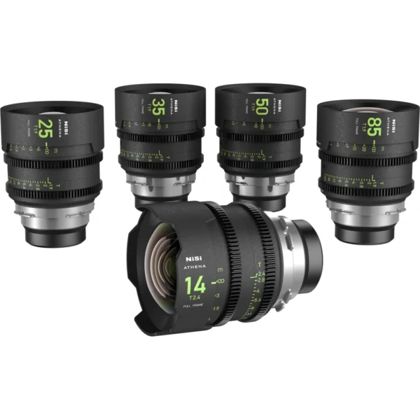NiSi CINE Objektiv Athena Prime 25mm T1.9 PL-Fattning NiSi Cine Lens Athena Prime 14mm T24 PL Mount 2 4fdaecf1