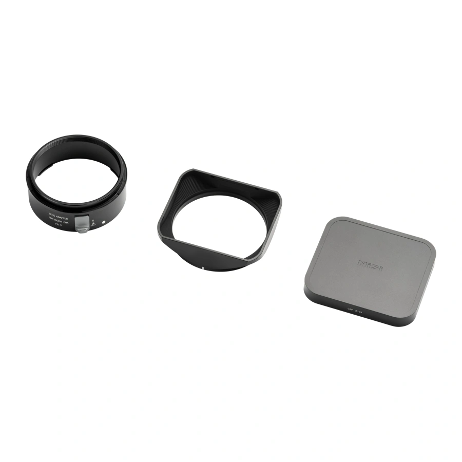 NiSi JetMag Pro Kit för Ricoh GR IV (adapter, motljusskydd, lock), bild 2
