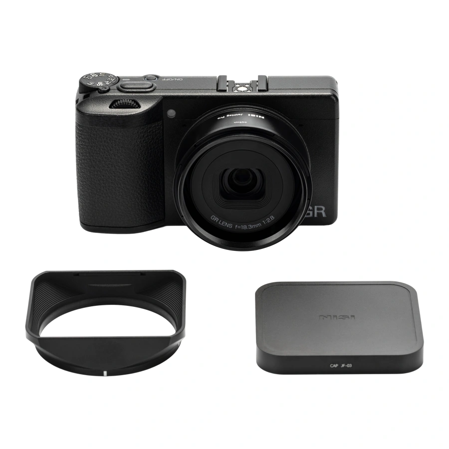NiSi JetMag Pro Kit för Ricoh GR IV (adapter, motljusskydd, lock), bild 3