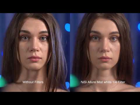 NiSi Cinema Allure Mist Diffusion Filter (White and Black, 1/8, 1/4, 1/2 and 1 stop)